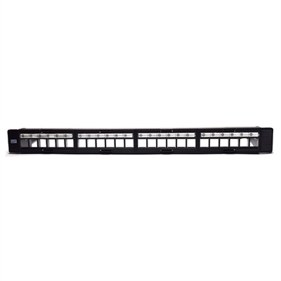 Wp Patch Panel 24 Puertos Utp Cat 5e 6 6e